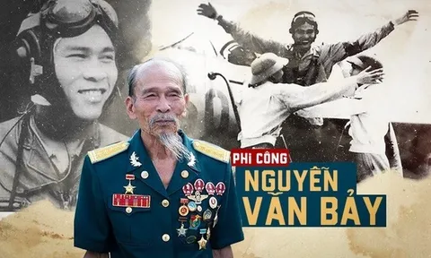 Huyền thoại Đại tá, Anh hùng phi công Nguyễn Văn Bảy đã "rẽ mây về trời"