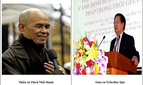 Không của Thiền sư Thích Nhất Hạnh và Có của Giáo sư Trần Duy Quý