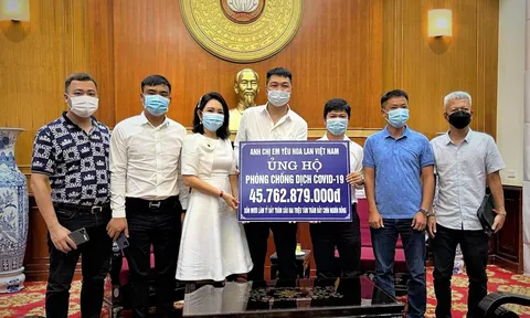 Ủy ban Trung ương MTTQ Việt Nam tiếp nhận hơn 45 tỷ đồng từ Cộng đồng người yêu hoa lan Việt Nam